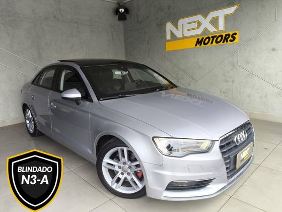 AUDI A3 1.8 TFSI SEDAN AMBITION 16V 180CV GASOLINA 4P AUTOMÁTICO AUDI A3 1.8 TFSI SEDAN AMBITION 16V 180CV GASOLINA 4P AUTOMÁTICO